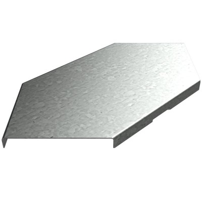 Крышка для угла горизонтального 90град. осн.100 (80/100) сталь 1мм KGL90-100(80/100) HD КМ LO3916 Крышка для угла горизонтального 90град. осн.100 (80/100) сталь 1мм KGL90-100(80/100) HD КМ LO3916