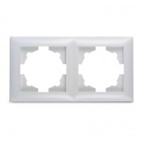 Рамка 2-м VALENZO 6302H бел. ASD / IN HOME 4690612006437