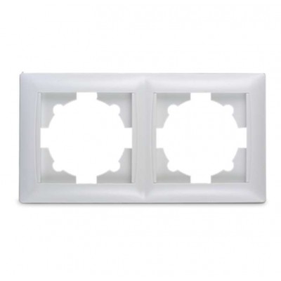 Рамка 2-м VALENZO 6302H бел. ASD / IN HOME 4690612006437 Рамка 2-м VALENZO 6302H бел. ASD / IN HOME 4690612006437