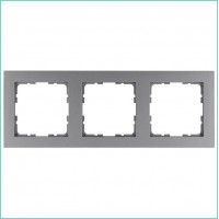 Рамка 3-м G-Classic алюм. Jasmart G1003S Рамка 3-м G-Classic алюм. Jasmart G1003S