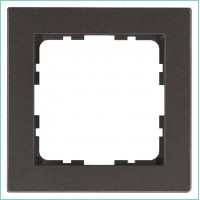 Рамка 1-м G-Classic мокко Jasmart G1001Z