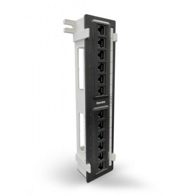 Патч-панель настенная кат.5E 12 портов RJ45 (8P8C) PPW-12-8P8C-C5e с подставкой Hyperline 15379 Патч-панель настенная кат.5E 12 портов RJ45 (8P8C) PPW-12-8P8C-C5e с подставкой Hyperline 15379