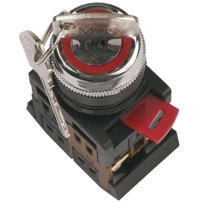 Переключатель AKS22 с ключ. 1-0. 1з+1р IEK BSW10-AKS-2-K02 Переключатель AKS22 с ключ. 1-0. 1з+1р IEK BSW10-AKS-2-K02