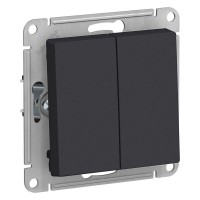 Выключатель 2-кл. СП AtlasDesign 10А IP20 (сх. 5) 10AX механизм карбон SE ATN001051 Выключатель 2-кл. СП AtlasDesign 10А IP20 (сх. 5) 10AX механизм карбон SE ATN001051