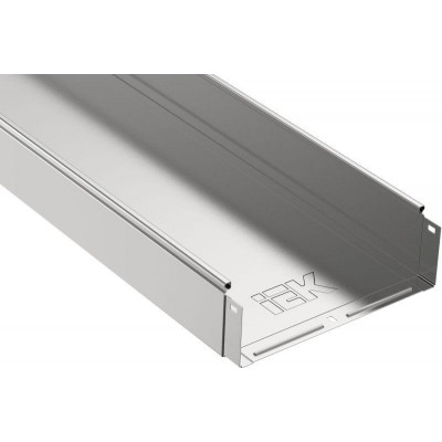 Лоток листовой неперфорир. 200х100 L3000 сталь 0.8мм IEK CLN10-100-200-3