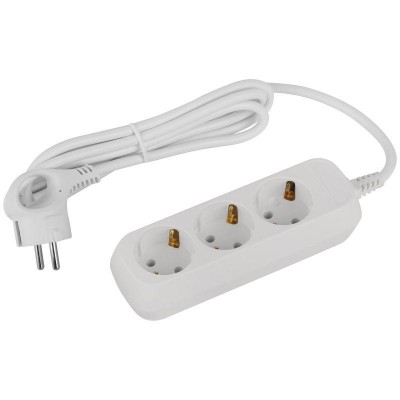 Удлинитель электрический UDL-16-315-E Greenline 3 розетки с заземлением 1.5м ПВС 3х1кв.мм Эра Б0065038