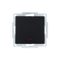 Выключатель 1-кл. СП Vesna с индикацией механизм черн. бархат LEZARD 742-4288-111 Выключатель 1-кл. СП Vesna с индикацией механизм черн. бархат LEZARD 742-4288-111