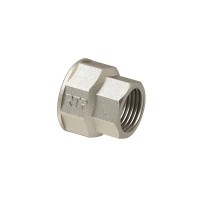 Муфта переходная латунь внутр. резьба 1 1/2дюйм х1дюйм еврослот никель RTP 38395 Муфта переходная латунь внутр. резьба 1 1/2дюйм х1дюйм еврослот никель RTP 38395