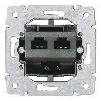 Розетка компьютерная 2-м Galea Life RJ45 кат.3 PRO21 механизм Leg 775936
