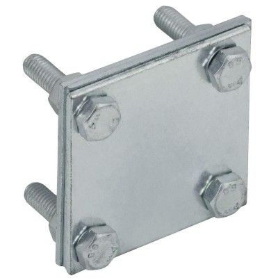 Зажим крестообразный с раздел. полоса-полоса 40мм оцинк. сталь HDZ IEK ZCC68-14-1-40 Зажим крестообразный с раздел. полоса-полоса 40мм оцинк. сталь HDZ IEK ZCC68-14-1-40