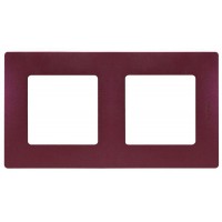Рамка 2-м Etika сливовый IEK 672562