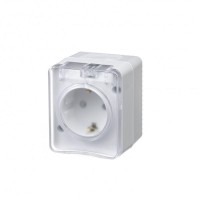 Розетка 1-м ОП AtlasDesign PROFI 16А IP54 250В заземл. защ. шторки бел. SE ATN540145 Розетка 1-м ОП AtlasDesign PROFI 16А IP54 250В заземл. защ. шторки бел. SE ATN540145