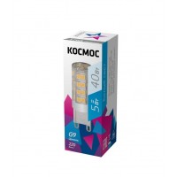 Лампа светодиодная 5Вт 220В G9 4500К КОСМОС LksmLED5WG9C4500pc Лампа светодиодная 5Вт 220В G9 4500К КОСМОС LksmLED5WG9C4500pc