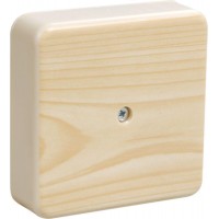 Коробка распаячная ОП 75х75х28 IP20 КМ41216-04 (6 клем. 6кв.мм) сосна IEK UKO10-075-075-028-K34 Коробка распаячная ОП 75х75х28 IP20 КМ41216-04 (6 клем. 6кв.мм) сосна IEK UKO10-075-075-028-K34