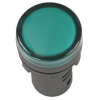 Лампа светосигнальная AD16DS d16мм 24В AC/DC зел. KARAT IEK BLS10-ADDS-024-K06-16