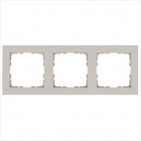 Рамка 3-м G-Classic тауп Jasmart G1003T