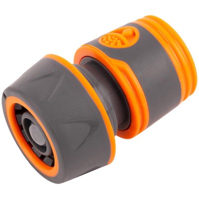 Соединитель двухкомпонентный с автостопом 3/4дюйм FIT 77744