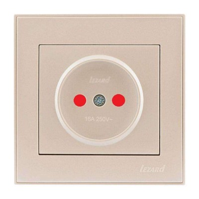 Розетка 1-м СП Rain 16А IP20 защ. шторки керамика жемчуж./бел. метал. LEZARD 703-3030-124 Розетка 1-м СП Rain 16А IP20 защ. шторки керамика жемчуж./бел. метал. LEZARD 703-3030-124