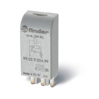 Модуль индикации LED 28...60В AC/DC зел. FINDER 9902006059 Модуль индикации LED 28...60В AC/DC зел. FINDER 9902006059