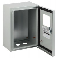 Корпус металлический ЩМПг (окно)-00 290х220х175 IP54 NO_SIMPLE_STM_SHMPg(okno)-00_IP54 ЭРА Б0041659