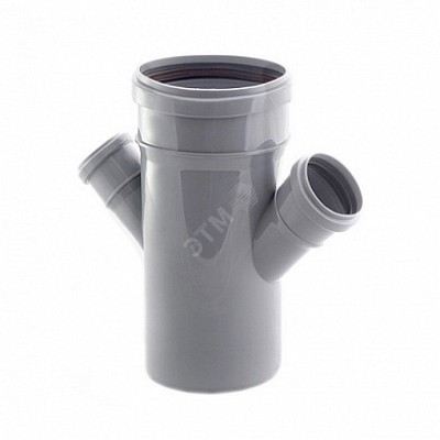Крестовина 110х50 45 градусов, канализационная