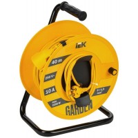 Удлинитель на катушке 1х40м Garden УК40 2P 2х1.0кв.мм IEK GD-KP50-10-01-40 Удлинитель на катушке 1х40м Garden УК40 2P 2х1.0кв.мм IEK GD-KP50-10-01-40