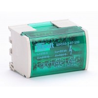 Кросс-модуль ШН-103 на DIN-рейку 2х7 групп 100А DEKraft 32015DEK Кросс-модуль ШН-103 на DIN-рейку 2х7 групп 100А DEKraft 32015DEK