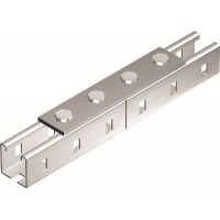 Пластина для профиля С-образ. соединительная L190 4 отверстия DKC BMD1012HDZ Пластина для профиля С-образ. соединительная L190 4 отверстия DKC BMD1012HDZ