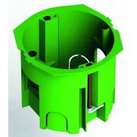 Коробка установочная СП 68х60мм IP30 для гипсокартон. с метал. лапками HEGEL КУ1205