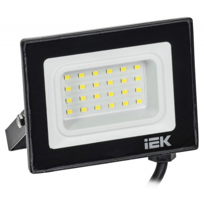 Прожектор светодиодный СДО 06-20 6500К IP65 черн. IEK LPDO601-20-65-K02