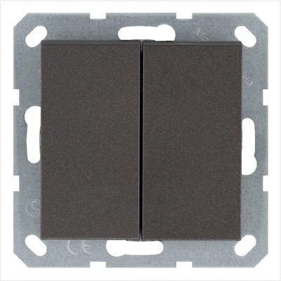 Переключатель перекрестный 2-кл. 10А IP20 механизм мокко Jasmart G3014Z Переключатель перекрестный 2-кл. 10А IP20 механизм мокко Jasmart G3014Z