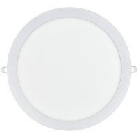 Светильник светодиодный ДВО 1609 24Вт 4000К IP20 даунлайт встраив. круг бел. IEK LDVO0-1609-1-24-4000-K01