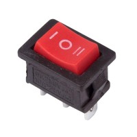Выключатель клавишный 250В 6А (3с) ON-OFF-ON красн. с нейтралью Mini (RWB-205; SC-768) REXANT 36-2144 Выключатель клавишный 250В 6А (3с) ON-OFF-ON красн. с нейтралью Mini (RWB-205; SC-768) REXANT 36-2144