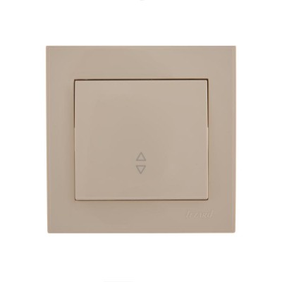 Переключатель проходной 1-кл. СП Rain IP20 крем. LEZARD 703-0303-105 Переключатель проходной 1-кл. СП Rain IP20 крем. LEZARD 703-0303-105