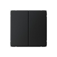 Выключатель 2-кл. ArtGallery 10AX быстрозажим. клем. механизм карбон SE GAL001051S