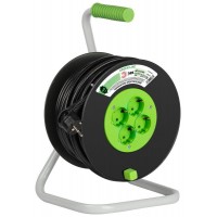 Удлинитель на пластик. катушке 4х40м с заземл. KAT-3x1.5-40m Greenline ПВС 3х1.5 Эра Б0065132 Удлинитель на пластик. катушке 4х40м с заземл. KAT-3x1.5-40m Greenline ПВС 3х1.5 Эра Б0065132