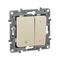 Механизм светорегулятора нажимного СП Etika 400Вт сл. кость. IEK 672318