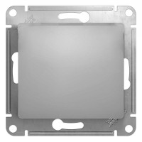 Переключатель проходной 1-кл. СП Glossa 10А IP20 (сх. 6) 10AX механизм алюм. SE GSL000361 Переключатель проходной 1-кл. СП Glossa 10А IP20 (сх. 6) 10AX механизм алюм. SE GSL000361