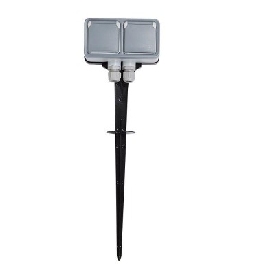 Розетка переносная 2-м ОП Plexo 16А IP55 2х2P+E с заземл. сер. Leg 069749 Розетка переносная 2-м ОП Plexo 16А IP55 2х2P+E с заземл. сер. Leg 069749