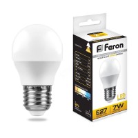 Лампа светодиодная LED 7вт Е27 дневной шар Лампа светодиодная LED 7вт Е27 дневной шар