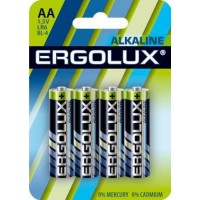 Элемент питания алкалиновый AA/LR6 1.5В Alkaline BL-4 (блист.4шт) Ergolux 11748 Элемент питания алкалиновый AA/LR6 1.5В Alkaline BL-4 (блист.4шт) Ergolux 11748