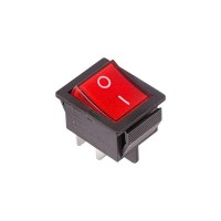 Выключатель клавишный 250В 16А (4с) ON-OFF красн. с подсветкой (RWB-502; SC-767; IRS-201-1) Rexant 36-2330 Выключатель клавишный 250В 16А (4с) ON-OFF красн. с подсветкой (RWB-502; SC-767; IRS-201-1) Rexant 36-2330