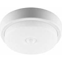 Светильник светодиодный ДБП-12w с датчиком 4500К 900Лм IP54 круглый белый ЖКХ