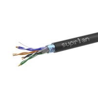 Кабель витая пара F/UTP кат.5E 4х2х0.51 solid Cu PE Out Premium (м) SUPRLAN 01-1010-4 Кабель витая пара F/UTP кат.5E 4х2х0.51 solid Cu PE Out Premium (м) SUPRLAN 01-1010-4