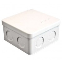 Коробка распределительная ОП 105х105х56мм IP54 7 выходов без гермовводов крышка защелкивающаяся бел. Epplast 105031 Коробка распределительная ОП 105х105х56мм IP54 7 выходов без гермовводов крышка защелкивающаяся бел. Epplast 105031