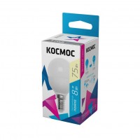 Лампа светодиодная GL45 8Вт E14 3000К 220В Космос Lksm_LED8wGL45E1430 Лампа светодиодная GL45 8Вт E14 3000К 220В Космос Lksm_LED8wGL45E1430