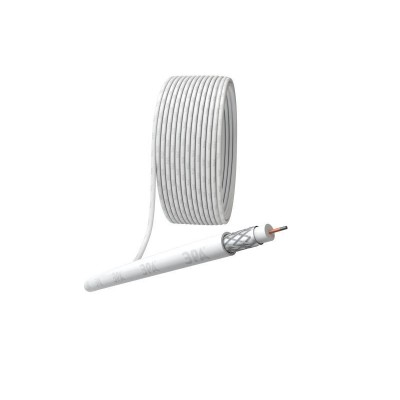 Кабель коаксиальный RG-6U CCS/оплетка Al 48проц. PVC Simple 75Ом бел. (м) Эра Б0044596 Кабель коаксиальный RG-6U CCS/оплетка Al 48проц. PVC Simple 75Ом бел. (м) Эра Б0044596
