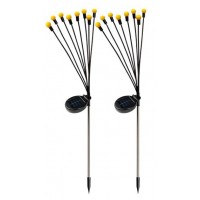 Светильник светодиодный садовый SLR-S04-YS2 "Светлячки" желт. на солнечн. батарее (уп.2шт) ФАZА 5012806