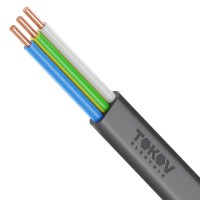 Кабель TOKOV ELECTRIC ВВГ-Пнг(А)-LSLTx 3х6 ОК (N PE) 0.66кВ (м) УТ000030890 Кабель TOKOV ELECTRIC ВВГ-Пнг(А)-LSLTx 3х6 ОК (N PE) 0.66кВ (м) УТ000030890