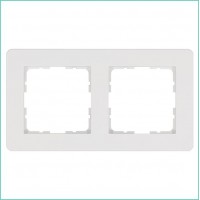 Рамка 2-м G-Flex бел. глянцевый Jasmart G1102W Рамка 2-м G-Flex бел. глянцевый Jasmart G1102W